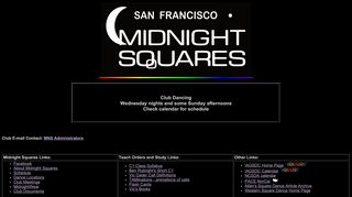 Web site for "Midnight Squares"